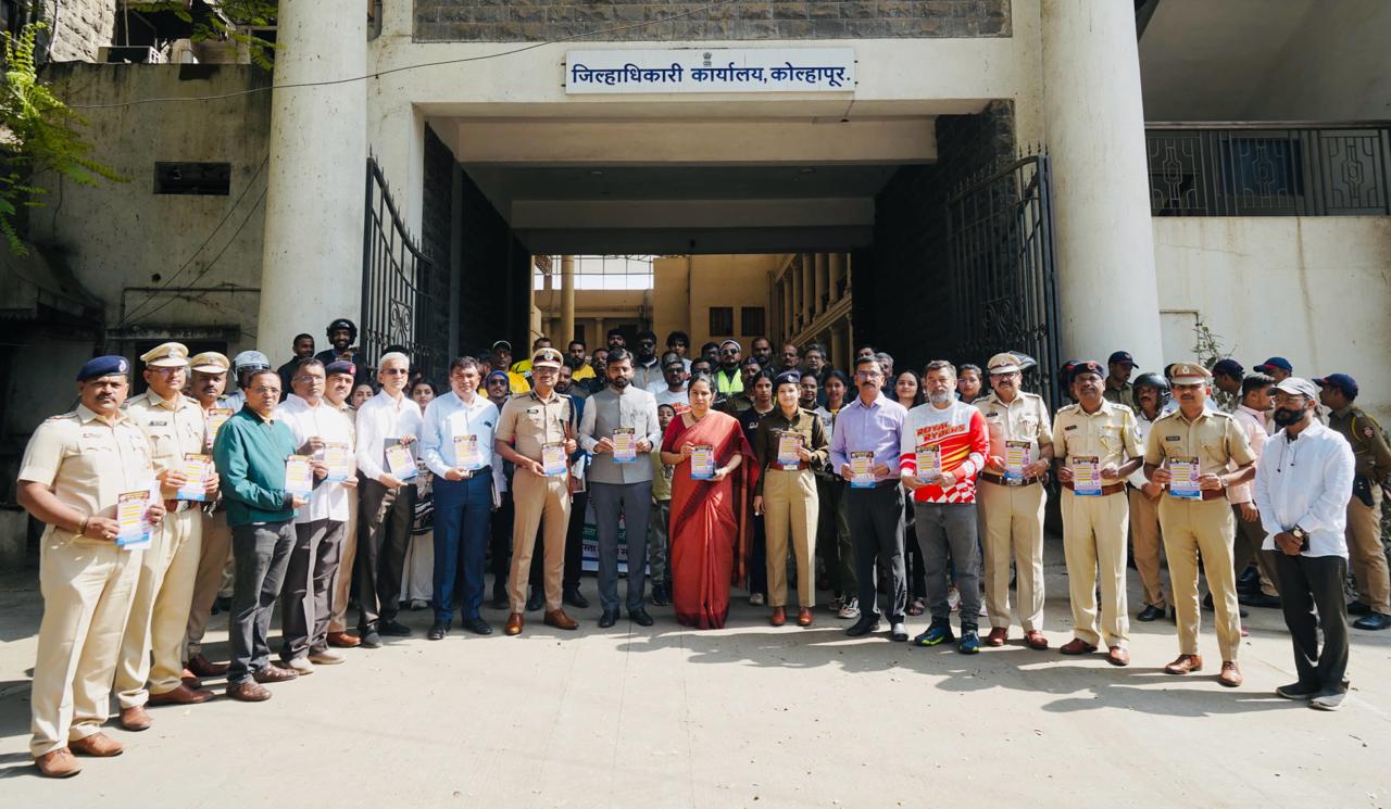 State Road Safety Campaign launched by District Collector with flag hoisting